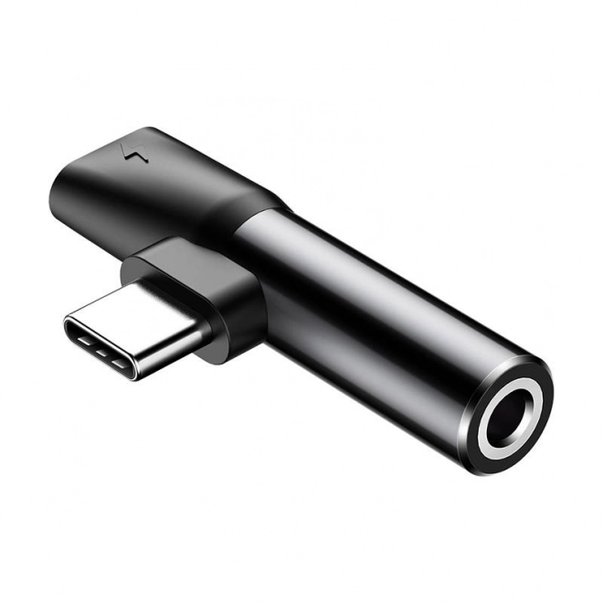 Audio adaptér USB-C na mini jack (čierny)