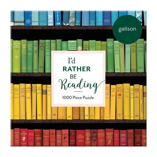 Galison Puzzle Radšej Budem Čítať 1000 Dielikov