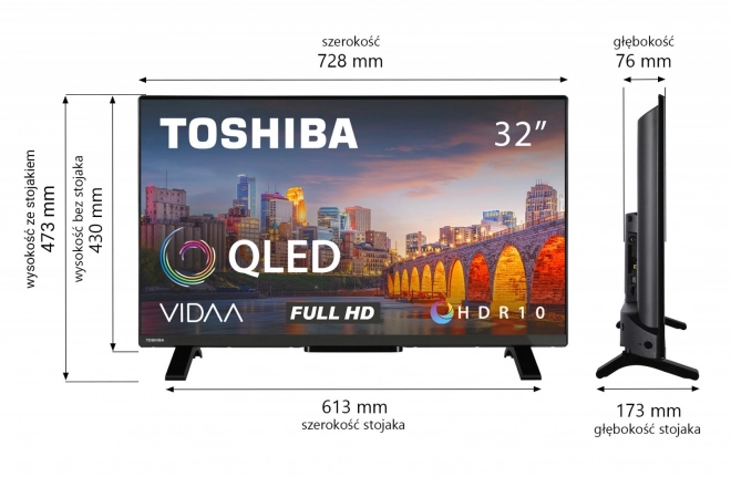 LED televízor 32 palcov
