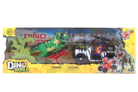 Terénne Auto S Dinosaurami