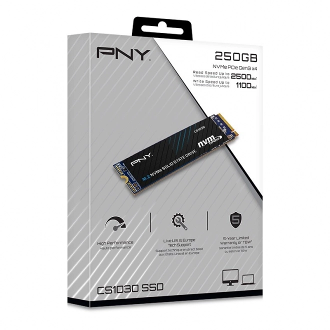 Rýchly SSD disk M.2 2280 250GB