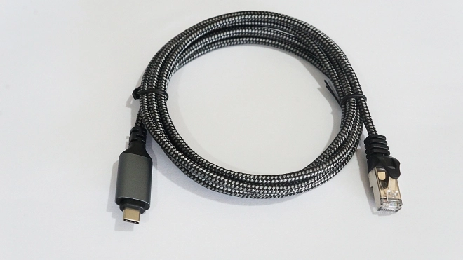 Kábel USB-C na RJ-45, 3 m, kategória 6