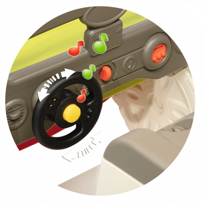 Smoby auto so šmykľavkou a pieskoviskom
