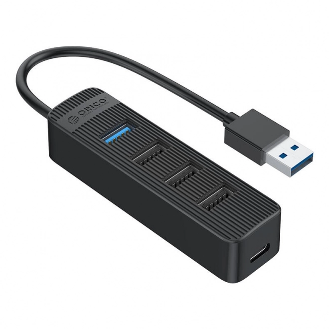 Orico USB rozbočovač s USB 3.0 a 3x USB 2.0 (čierny)