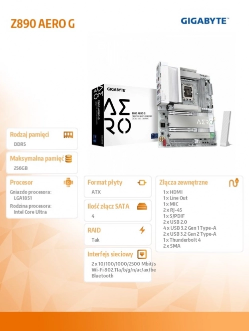 Základná doska Gigabyte AERO