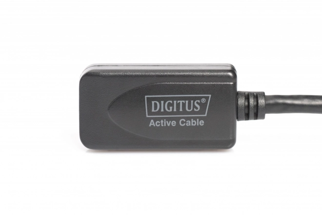 Aktívny predlžovací kábel USB 3.0 Typ A/A čierny 5m