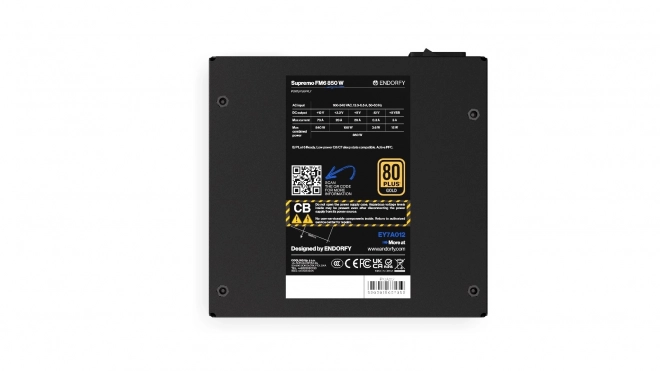 Endorsedný zdroj Supremo FM6 Gold 850W