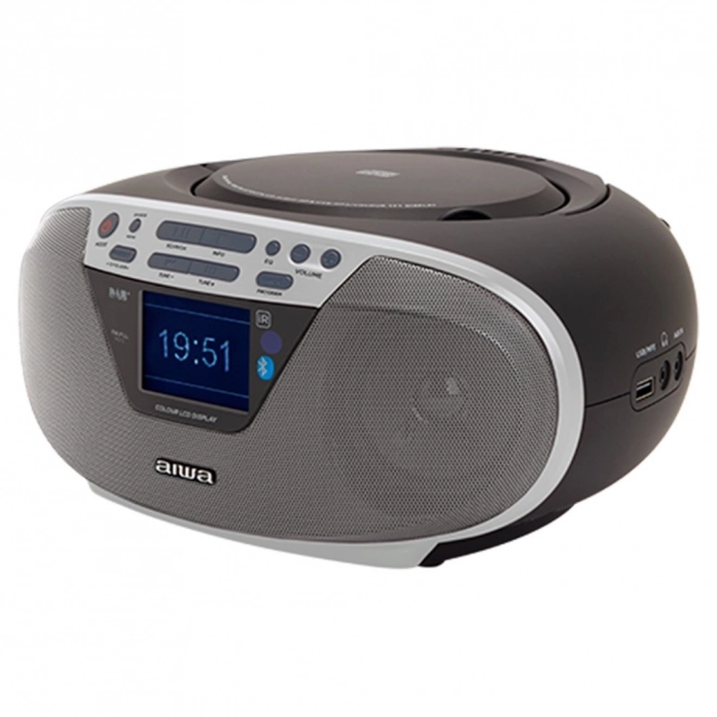 Štýlový prenosný Boombox s CD a DAB+