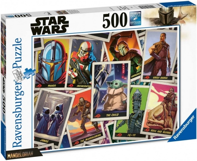 Ravensburger Puzzle Star Wars: Mandalorian 500 dielikov