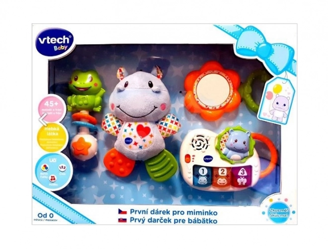 Vtech Prvý darček pre bábätko - ružový