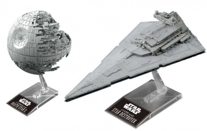 Model Star Wars Hviezda smrti a Impériálny krížnik 1/14500