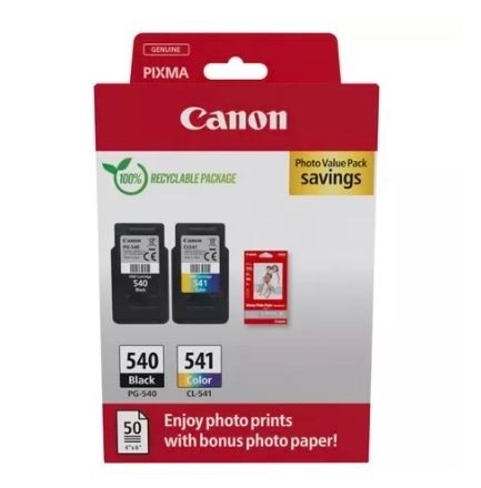Súprava atramentov Canon čierna a farebná s fotopapierom