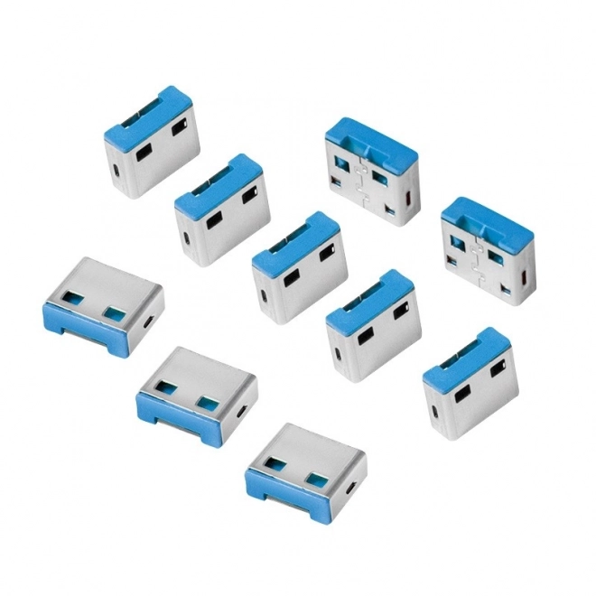 Blokáda USB portov bez kľúča, sada 10 ks