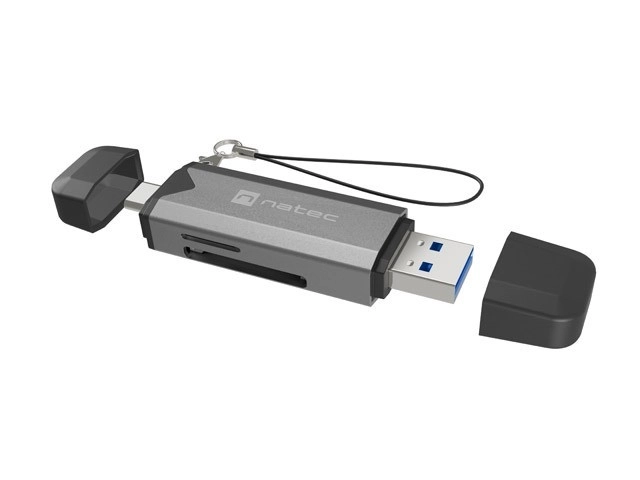 Čítač kariet Natec Scarab 3 USB A/C
