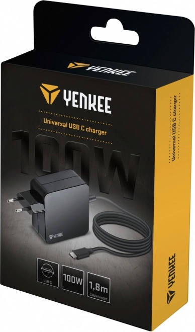 Univerzálna nabíjačka 100W Power Delivery pre smartfóny, tablety a notebooky