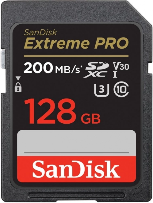 Pamäťová karta Sandisk Extreme Pro SDXC 128GB