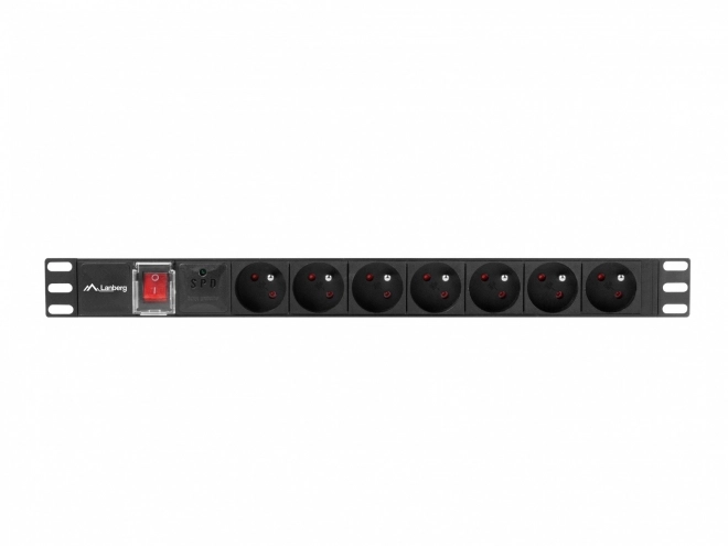 Listva zasilania Rack 19" 1U Lanberg