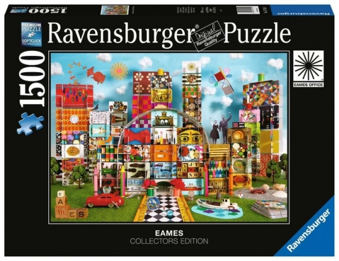 Ravensburger - Puzzle 2D 1500 dielikov: Dom plný fantázie