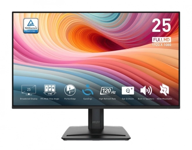 Monitor PRO 24.5 palcový LED FHD Plochý 120Hz Čierny