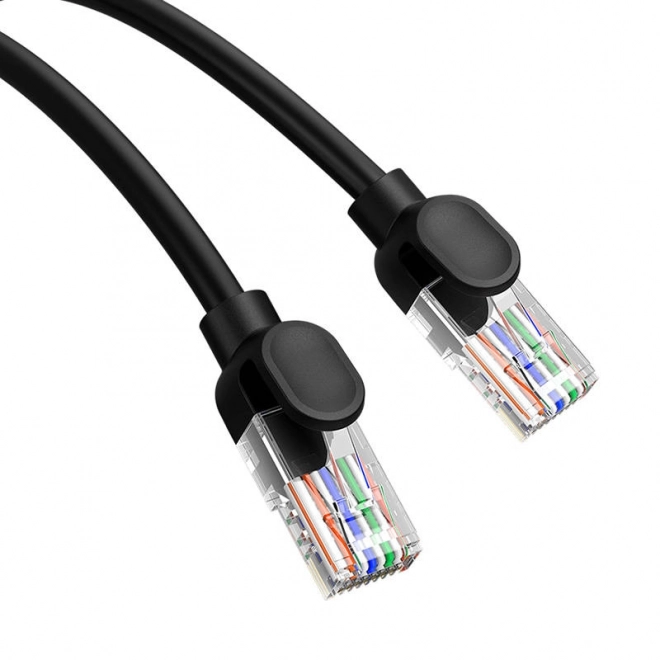 Sieťový kábel Baseus Ethernet CAT5, 8 m čierny