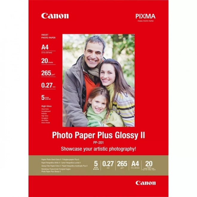 Fotopapier Canon lesklý II A4