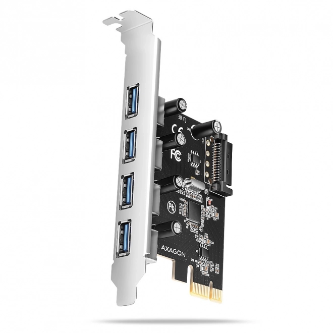 Kontrolér PCIe 4x USB 3.2 GEN 1 s čipsetom Renesas