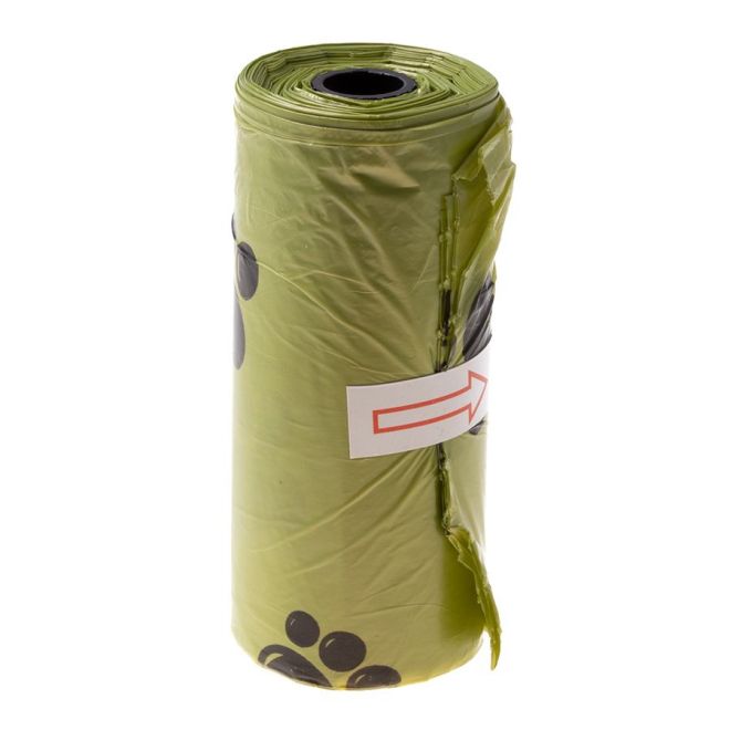 Biodegradovateľné vrecká na psie exkrementy 15 ks