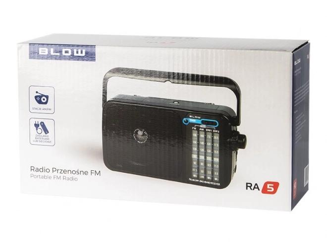 Prenosné rádio AM/FM Blow RA5