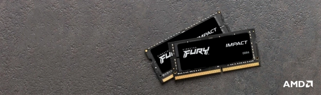 Pamäť Kingston Fury Impact DDR4 SODIMM 32 GB 3200 MHz