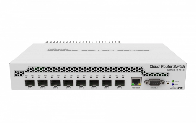 Switch sieťový MikroTik CRS309-1G-8S+IN