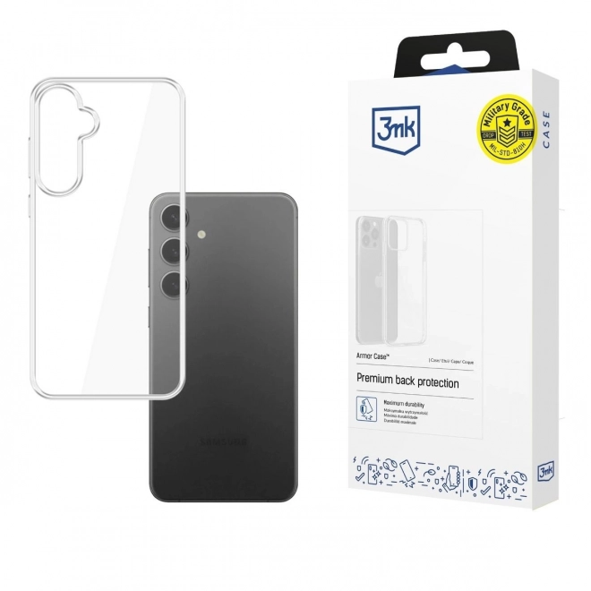 Priehľadné puzdro pre Samsung Galaxy S25 Plus