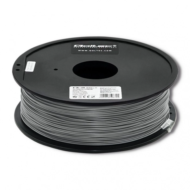 Profesionálny filament pre 3D tlač PLA PRO 1kg 1.75mm Strieborný