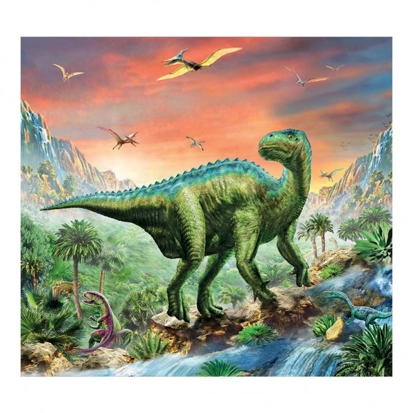 Puzzle s dinosaurem: Parasaurolophus 60 dielikov