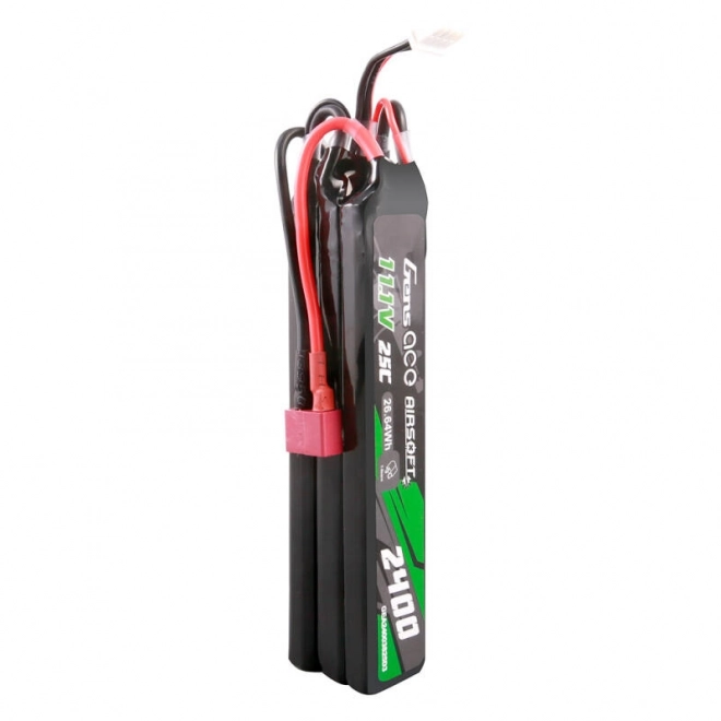 Gens ace 25C 2400mAh 11.1V nunchuck lipo batéria s Deans konektorom pre airsoft