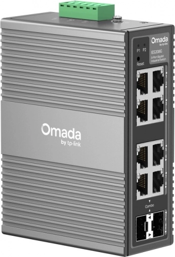 Flexibilné pripojenie: 6× RJ45 + 2× combo RJ45/SFP