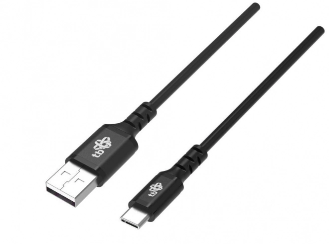 Silikónový USB-C kábel 1,5m čierny
