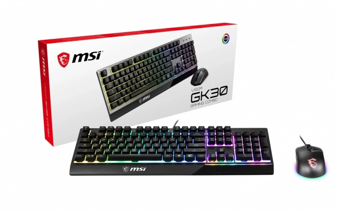 Kombo klávesnice a myši MSI Vigor GK30