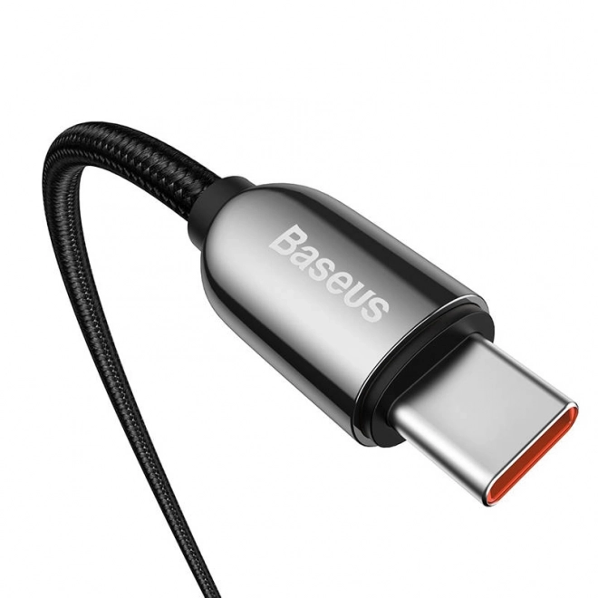 Kabel USB-C k displeju Baseus, 100 W, 2 m, čierny