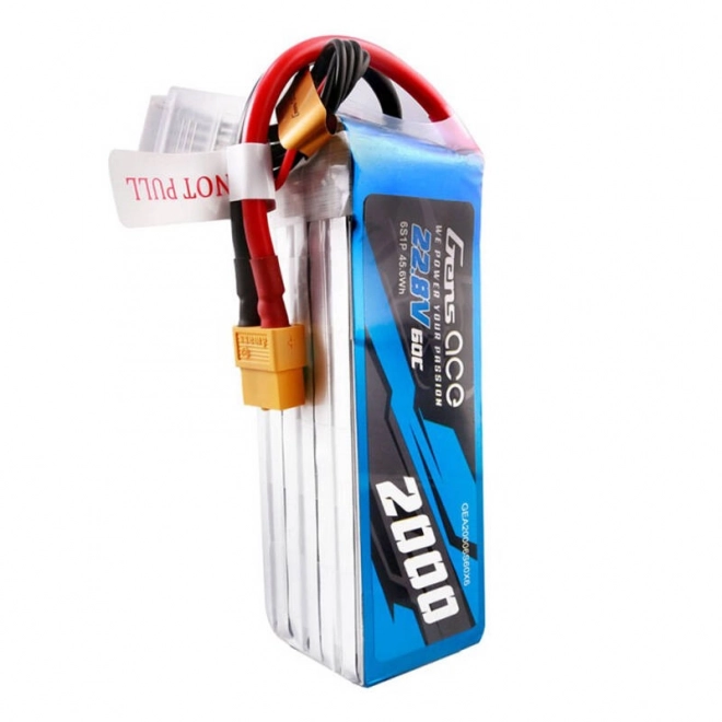 Vysokonapäťová Lipo batéria 2000mAh 22,8V 60C XT60