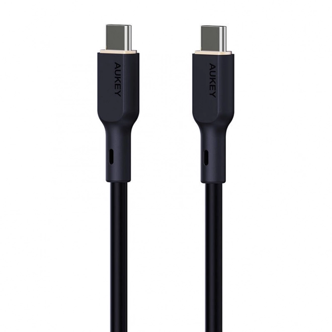 Nabíjací kábel USB-C na USB-C 140W čierny 1m