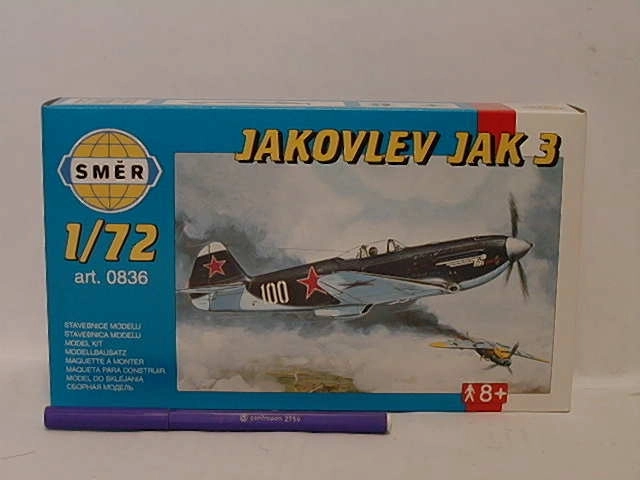 Jakovlev Jak 3 1:72 model