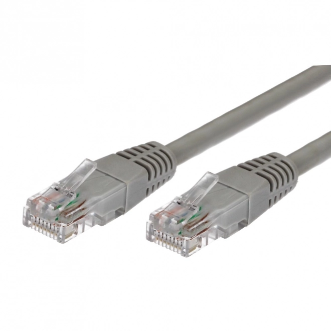 Patch kabel kat.5e RJ45 UTP 3m šedý