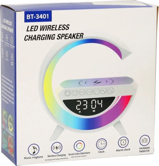 Budík, FM rádio a Bluetooth reproduktor