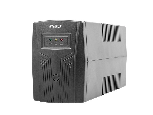 Line-interaktívny UPS 650VA s dvoma zásuvkami Schuko 230V