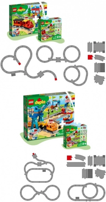 LEGO Duplo 10882 Vláčikodráhy