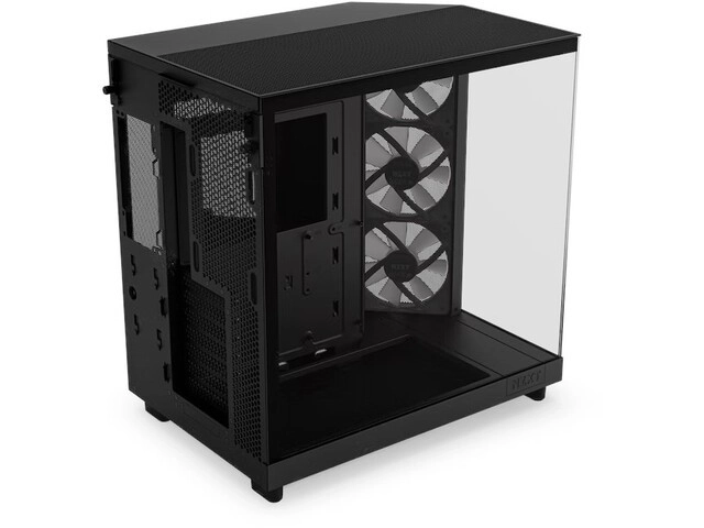 Počítačová skriňa s oknom NZXT H6 Flow RGB čierna