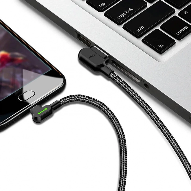 USB-C kábel Mcdodo CA-5281 LED 1,2 m čierny