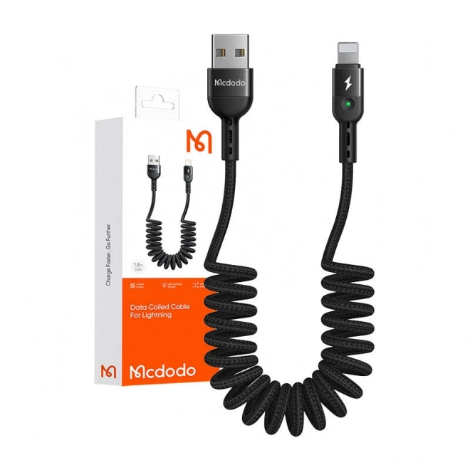 Pružinový USB-Lightning kábel Mcdodo Omega