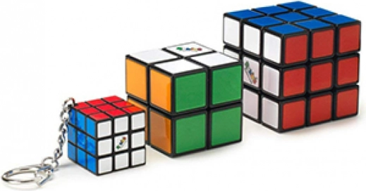 Rubikova sada kociek - 3x3, 2x2 a prívesok