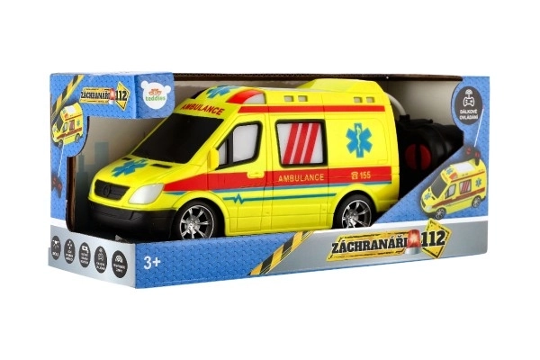 Auto RC sanitka 20 cm na diaľkové ovládanie